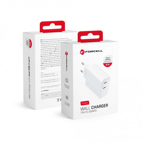 Forcell dual-ausgangsladegerät, je 18 w und 3 