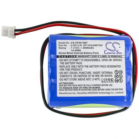 Akkus und ersatzakkus alarm visonic powermax 0 9913 w control panel
