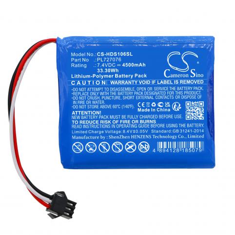Akkus und ersatzakkus  hantek pl727076 dso-1062b