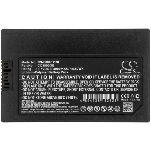 Akkus und ersatzakkus  ge cc3800ge dpi 612 flex