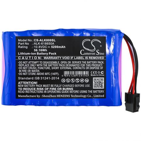 Akkus und ersatzakkus  eloik alk 618650a