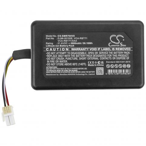 Akkus und ersatzakkus staubsauger samsung vr1am7010u5 aa