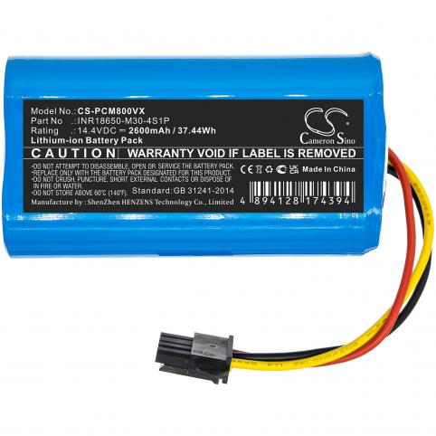 Akkus und ersatzakkus  proscenic inr18650-m30-4s1p m8