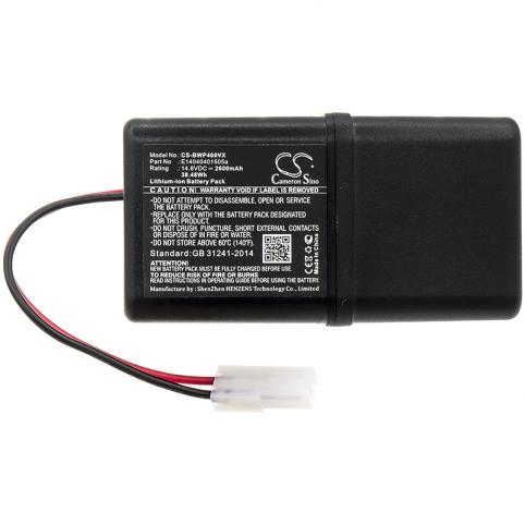 Akkus und ersatzakkus staubsauger bobsweep wp460011ro