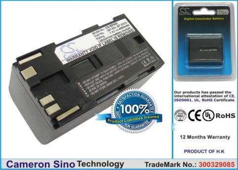 Akkus und ersatzakkus  canon es-8000v, v50hi, fv500, es-7000es, uc-x50, vistura,