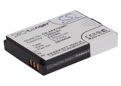 Akkus und ersatzakkus kamera eingeschifft actionpro x7