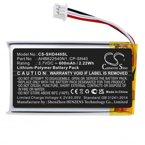 Akkus und ersatzakkus  sennheiser ahb622540n1 hd 4.50btnc