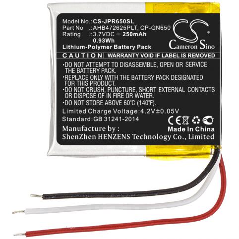 Akkus und ersatzakkus  jabra ahb472625plt evolve 65