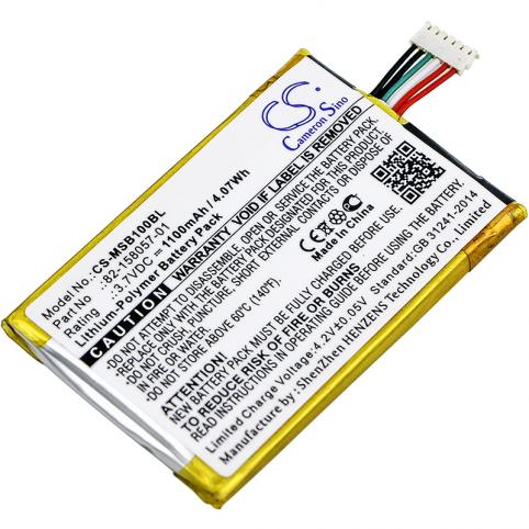 Akkus und ersatzakkus  zebra 82-158057-01 sb1 tsd scanner