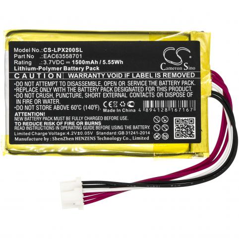 Akkus und ersatzakkus  lg eac63558701 xboom go pl2