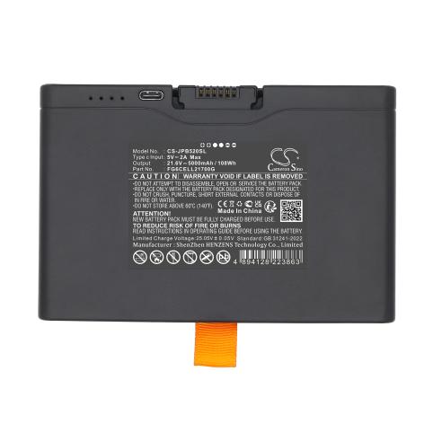 Akkus und ersatzakkus  jbl fg6cell21700g boombox 4