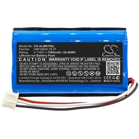 Akkus und ersatzakkus  altec lansing haute capacitée inr18650-3s1p imw678