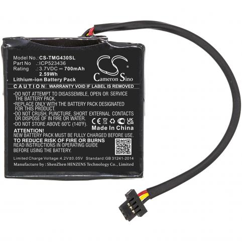 Akkus und ersatzakkus  tomtom icp523436 go 400 4.3 satnav