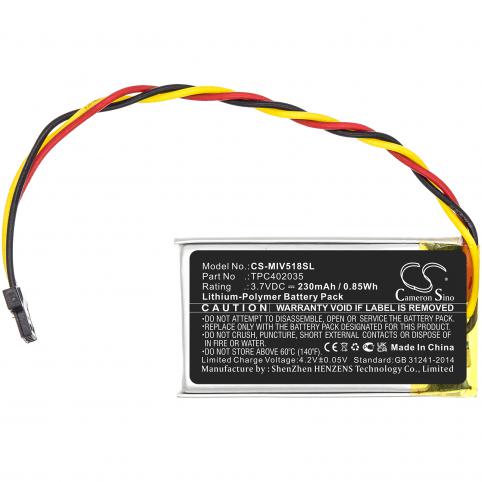 Akkus und ersatzakkus  mio tpc402035 mivue 508