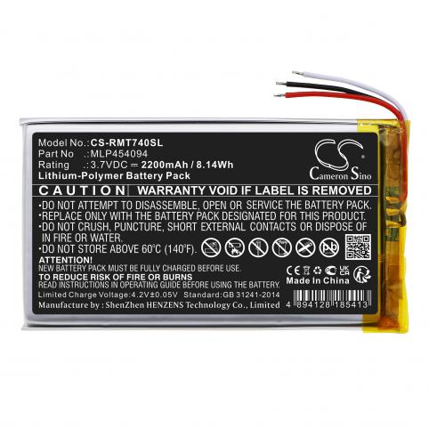 Akkus und ersatzakkus  rand mcnally mlp454094 tnd-740