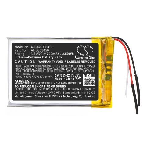 Akkus und ersatzakkus  igpsport ahb363450 bsc100