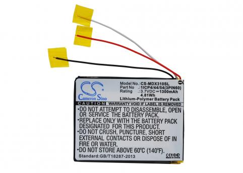 Akkus und ersatzakkus  modecom 1icp4 44 54(3pin60) mx3 hd