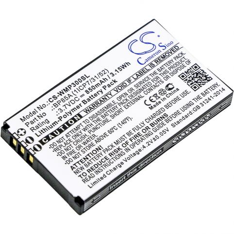 Akkus und ersatzakkus  wm systems bp85a (1icp7 31 52) wmp 300