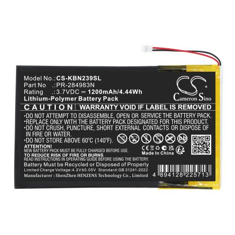 Pr 284983n clara hd n249 akkus-und-ersatzakkus livre electronique kobo