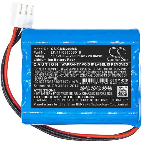 Akkus und ersatzakkus  comen liv111c2200s01b m2000a