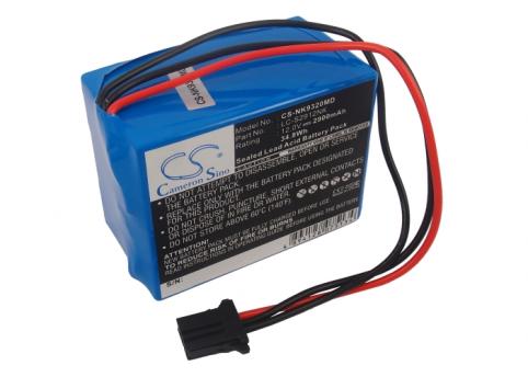 Akkus und ersatzakkus  nihon kohden lc-s2912nk nihon kohden dcb-enel12