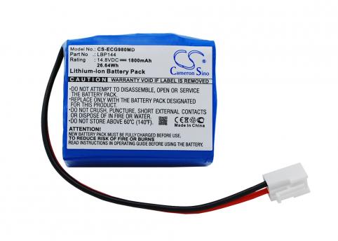 Akkus und ersatzakkus  biocare lbp144 ecg-9801