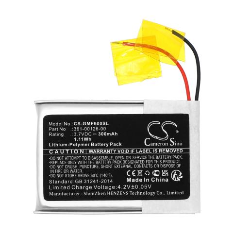 Akkus und ersatzakkus  garmin 361-00126-00 tactix delta solar