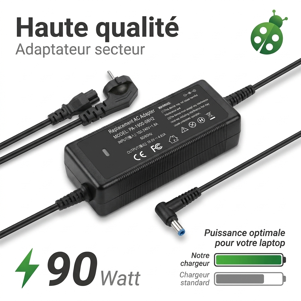 Ladegerate laptop hp  notebook 17 cp0221nf 3y0d5ea#abf