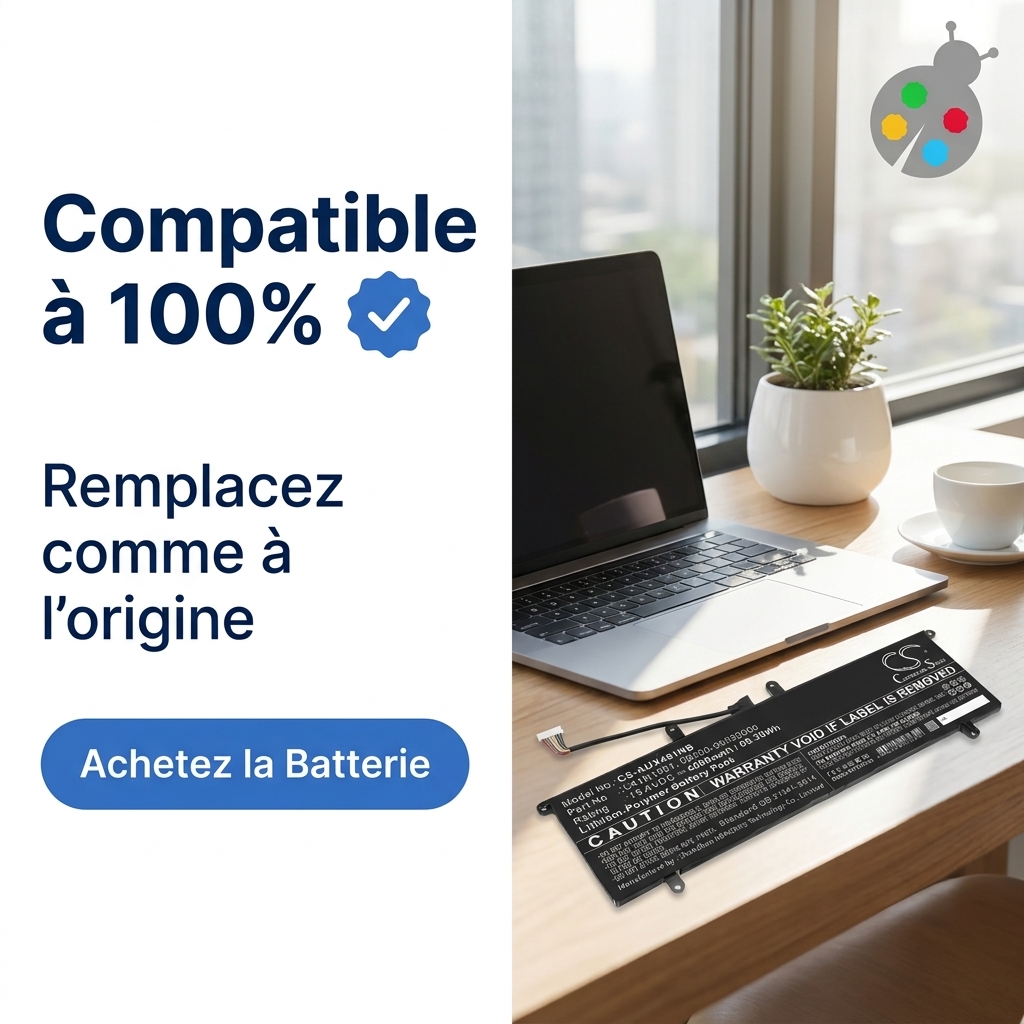Akkus und ersatzakkus laptop asus zenbook duo ux481fl bm001t