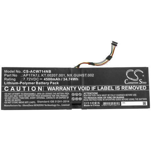 Akkus-und-ersatzakkus acer swift 7 sf714 51t m1k6