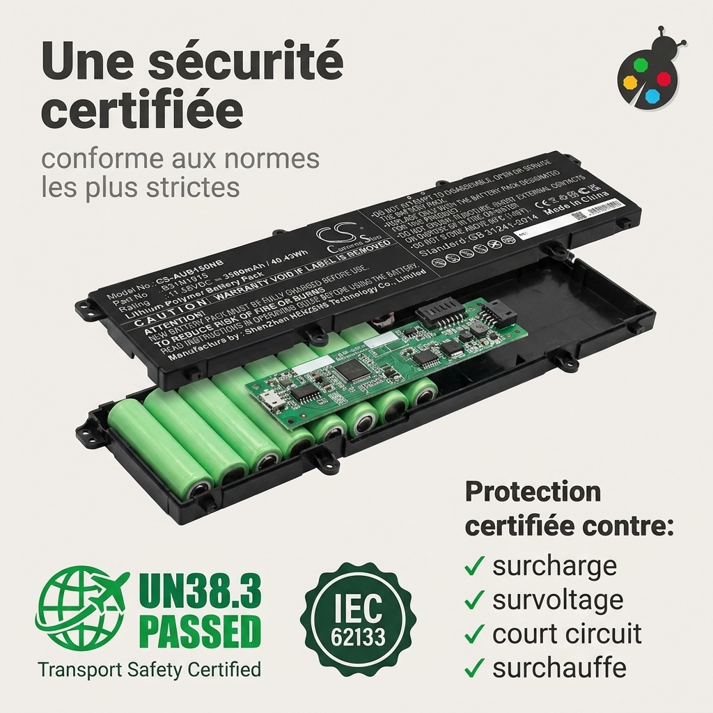Akkus und ersatzakkus laptop asus expertbook b1 b1500ceae bq0931r