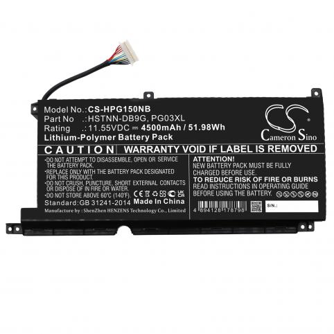 Akkus-und-ersatzakkus hp pavilion gaming 15-dk0040nf