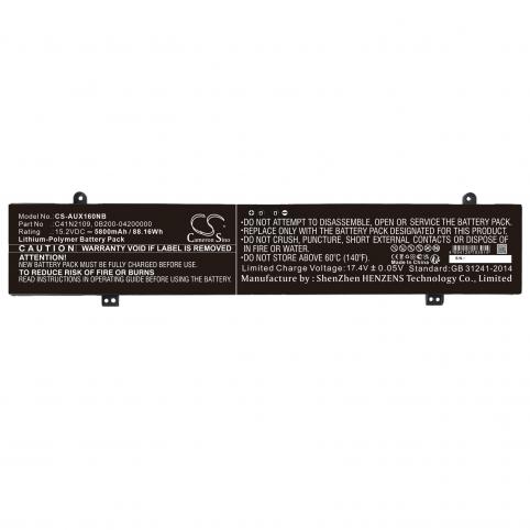 Rog flow x16 gv601re m5057x akkus-und-ersatzakkus laptop asus