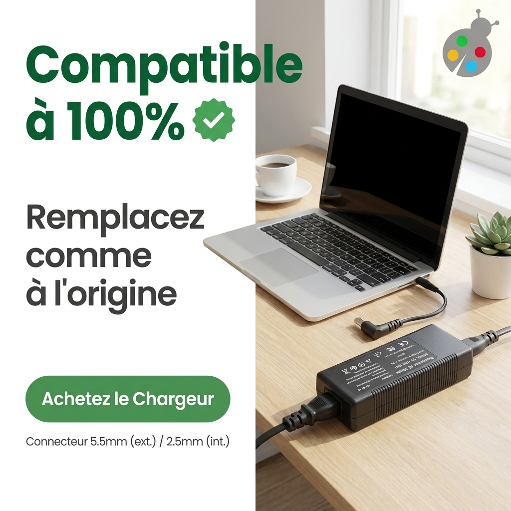 Ladegerate laptop essentielb smart mouv 1504