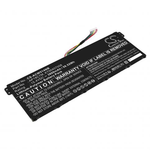 Akkus und ersatzakkus laptop acer spin 5 sp513 55n 58zn