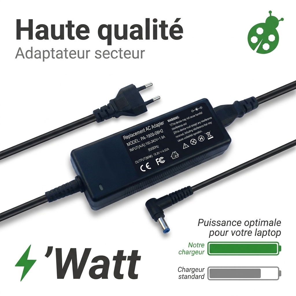Ladegerate laptop hp  notebook 15 fc0071nf