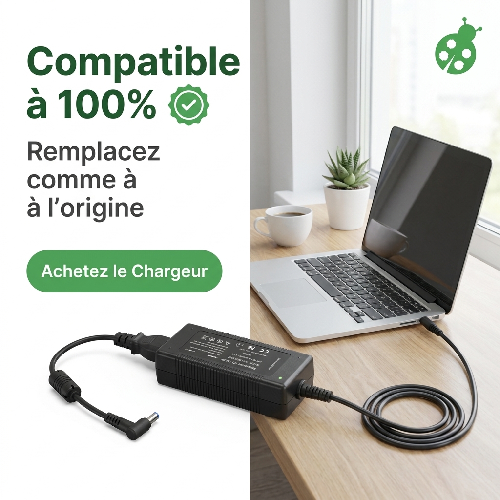 Ladegerate laptop hp  notebook 15 fc0071nf
