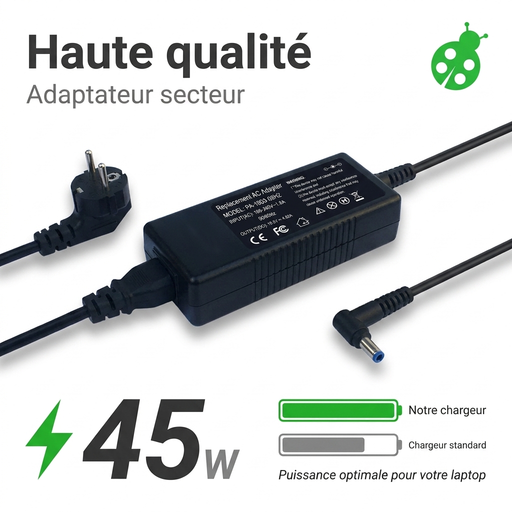 Ladegerate laptop hp  15s fq0075nf