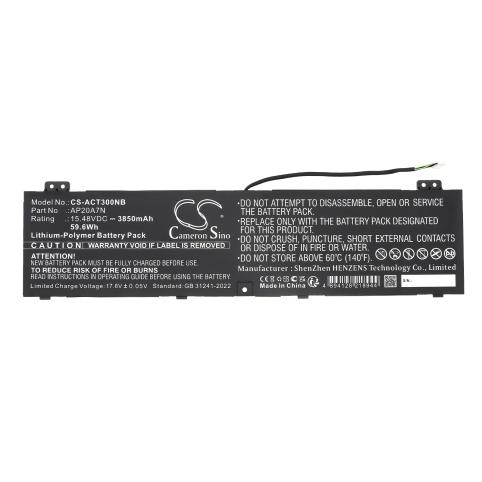 Akkus-und-ersatzakkus acer predator triton 300 se pt314-51s-73n5