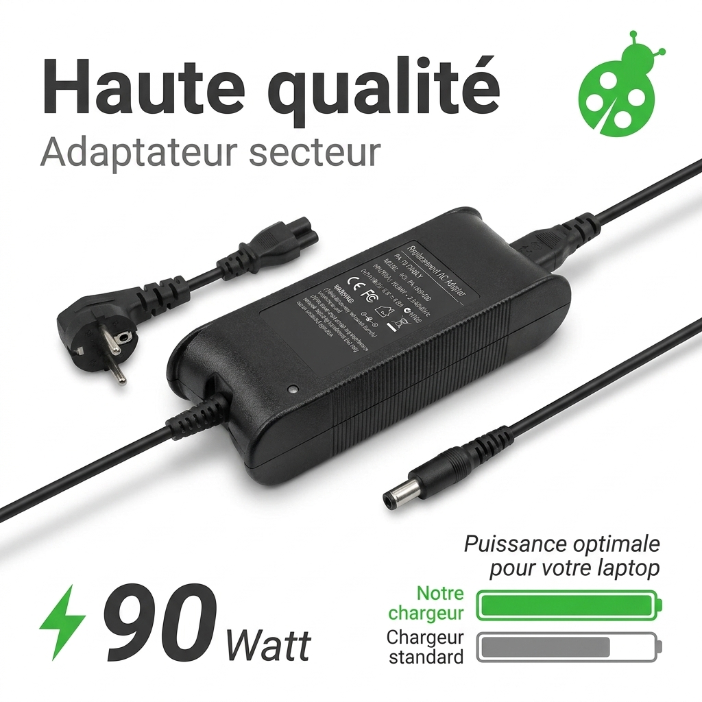 Ladegerate laptop dell latitude cptv