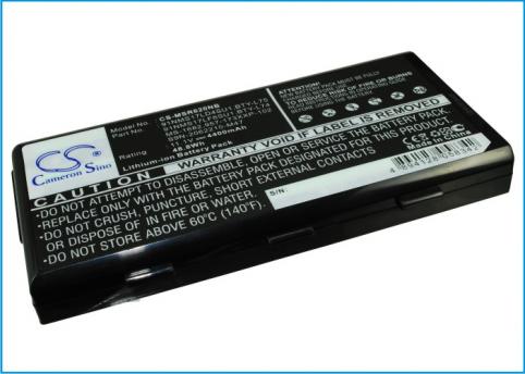Akkus und ersatzakkus  msi haute capacitée bty-l74 bty-l75