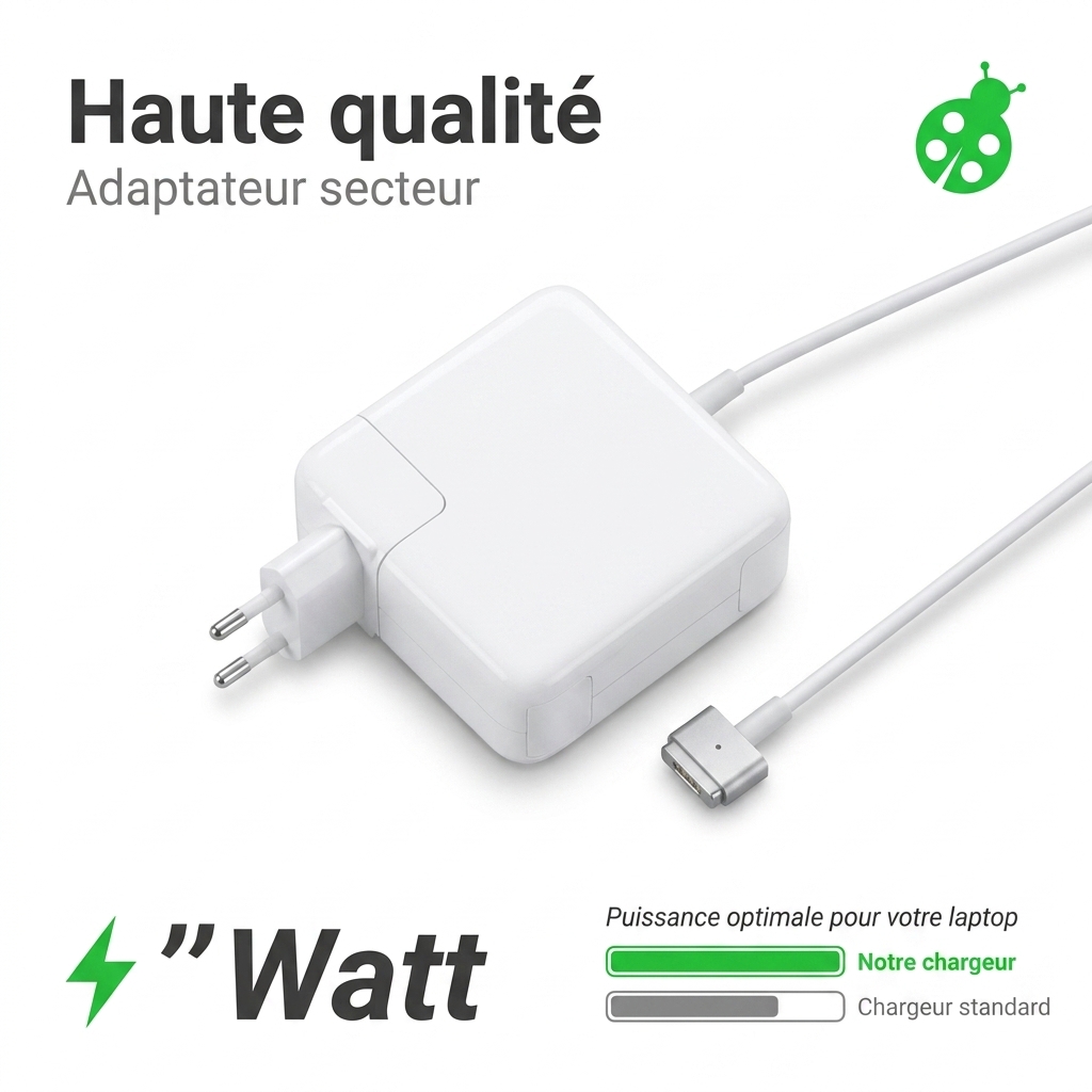 Ladegerate laptop  macbook air 13 début 2014