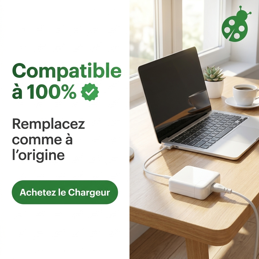 Ladegerate laptop  macbook air 13 début 2014