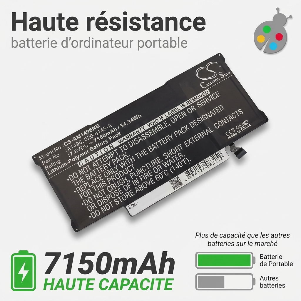 Akkus und ersatzakkus laptop  macbook air 13 début 2015