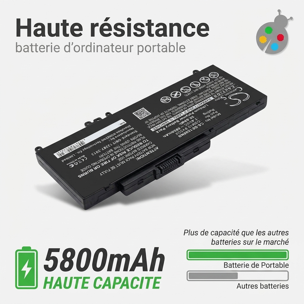 Akkus und ersatzakkus laptop dell latitude 14 e5450 5984