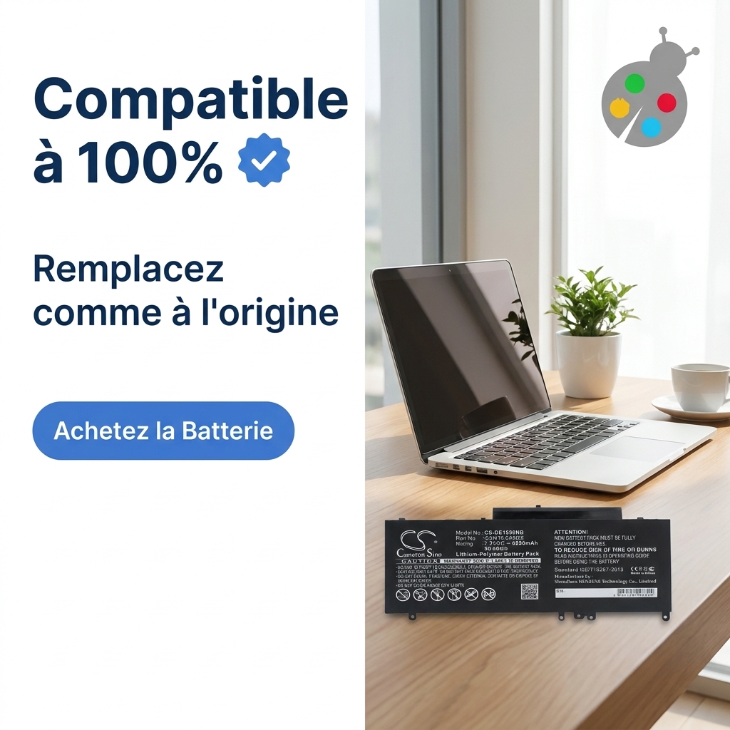 Akkus und ersatzakkus laptop dell latitude 14 e5450 5984