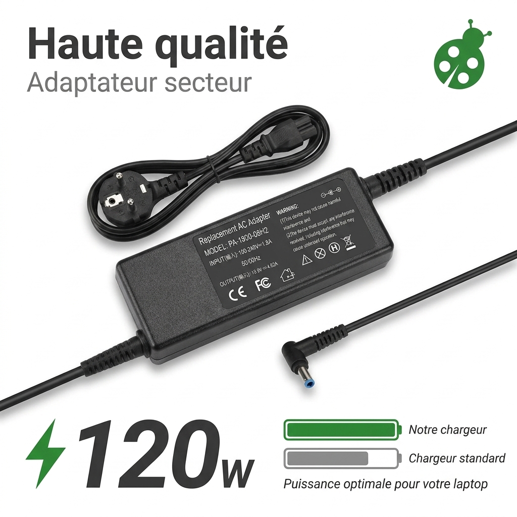 Ladegerate laptop hp  envy 17 j067ez