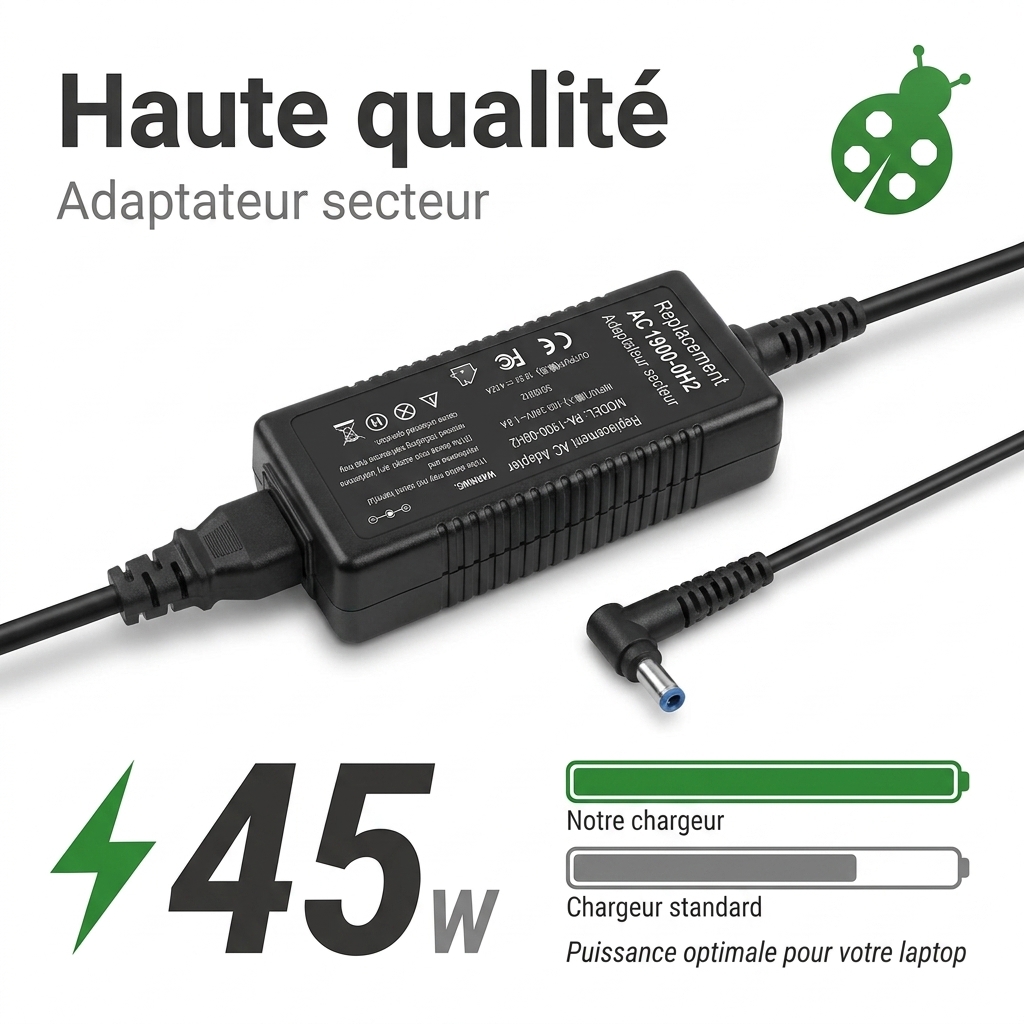 Ladegerate laptop hp  pavilion x360 14 ba008nf
