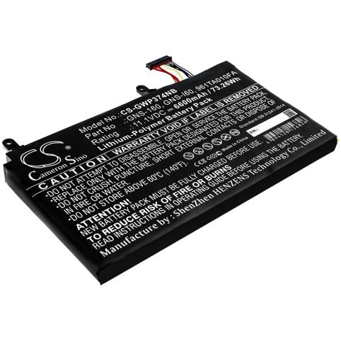Akkus-und-ersatzakkus gigabyte p57