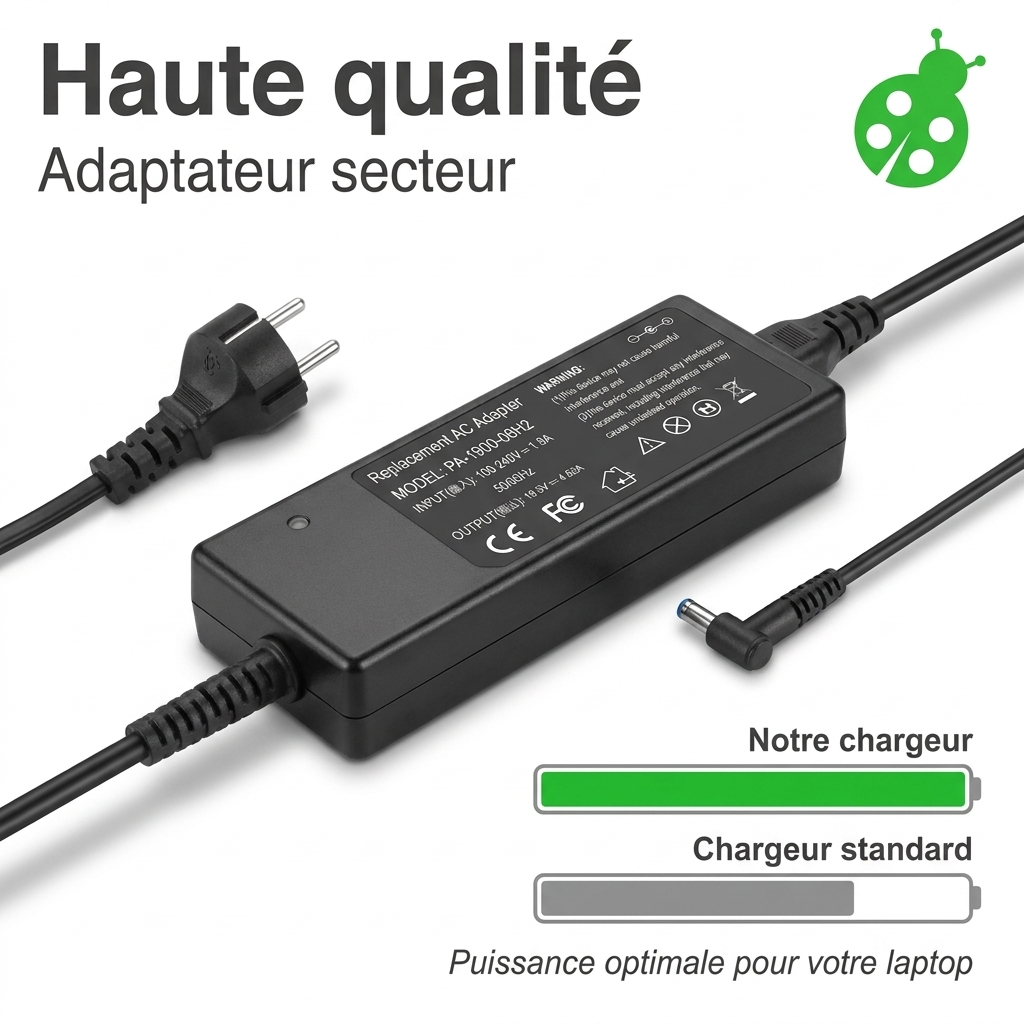 Ladegerate laptop hp  pavilion 14 ce0040nf